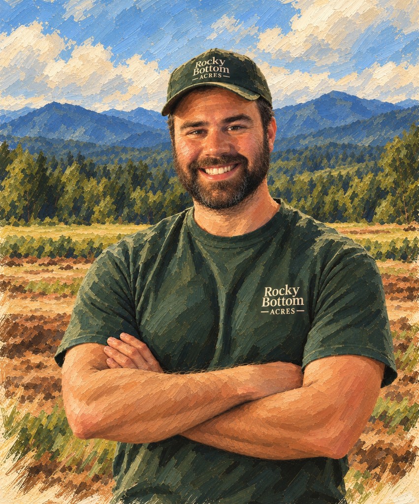 Michael Kesner, owner of Rocky Bottom Acres.